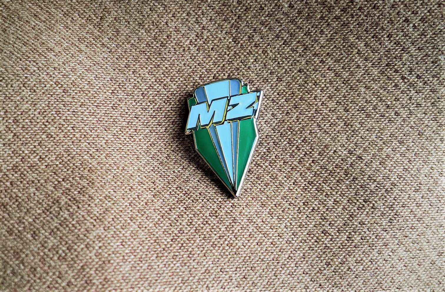 Pin MZ Grün