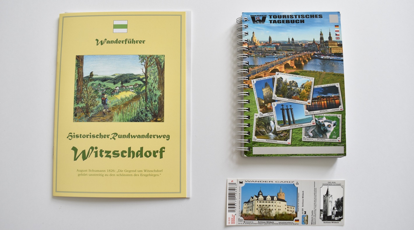 Wanderführer Witzschdorf und touristisches Tagebuch