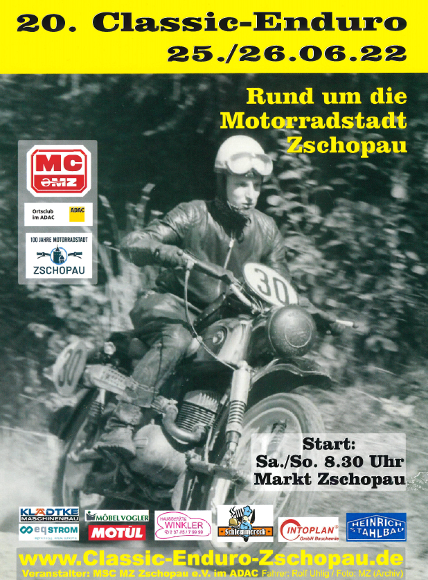 Plakat Zschopauer Classic