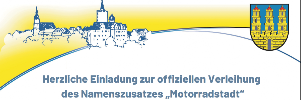 Motorradstadt-Titel-Verleihung