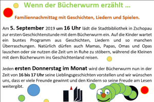Wenn der Bücherwurm erzählt